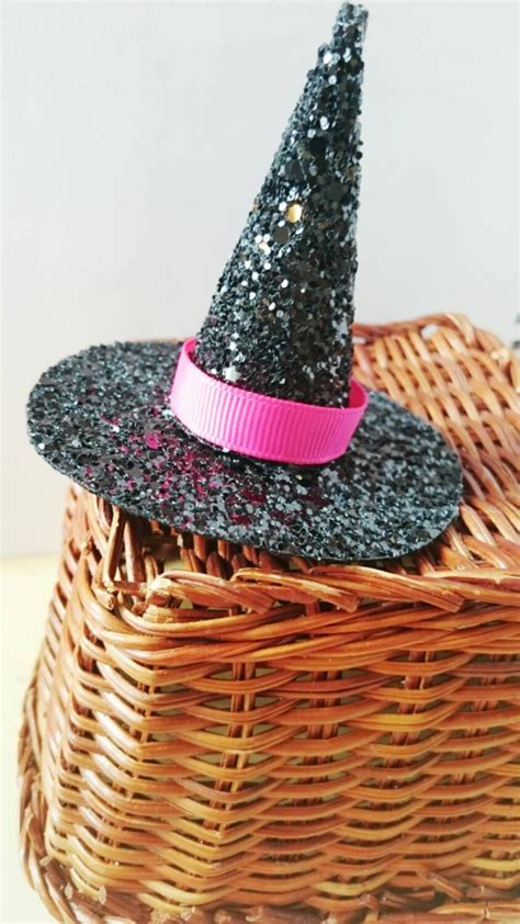 Glam up your witch costume with a glittery hat